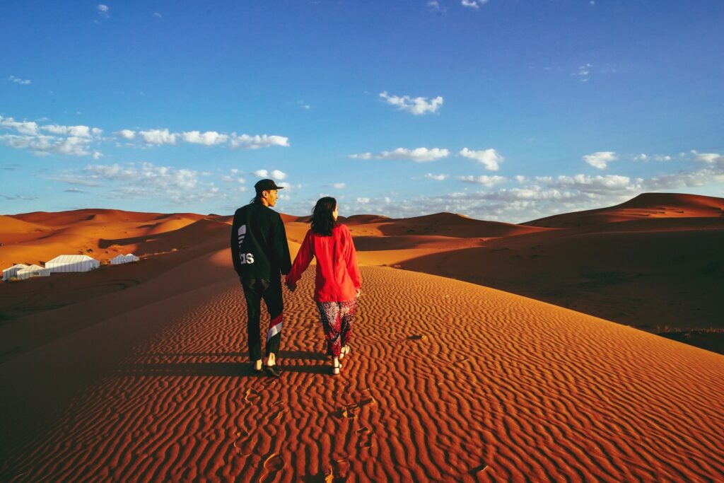 Tour in dromedario di 1 notte Deserto de Merzouga