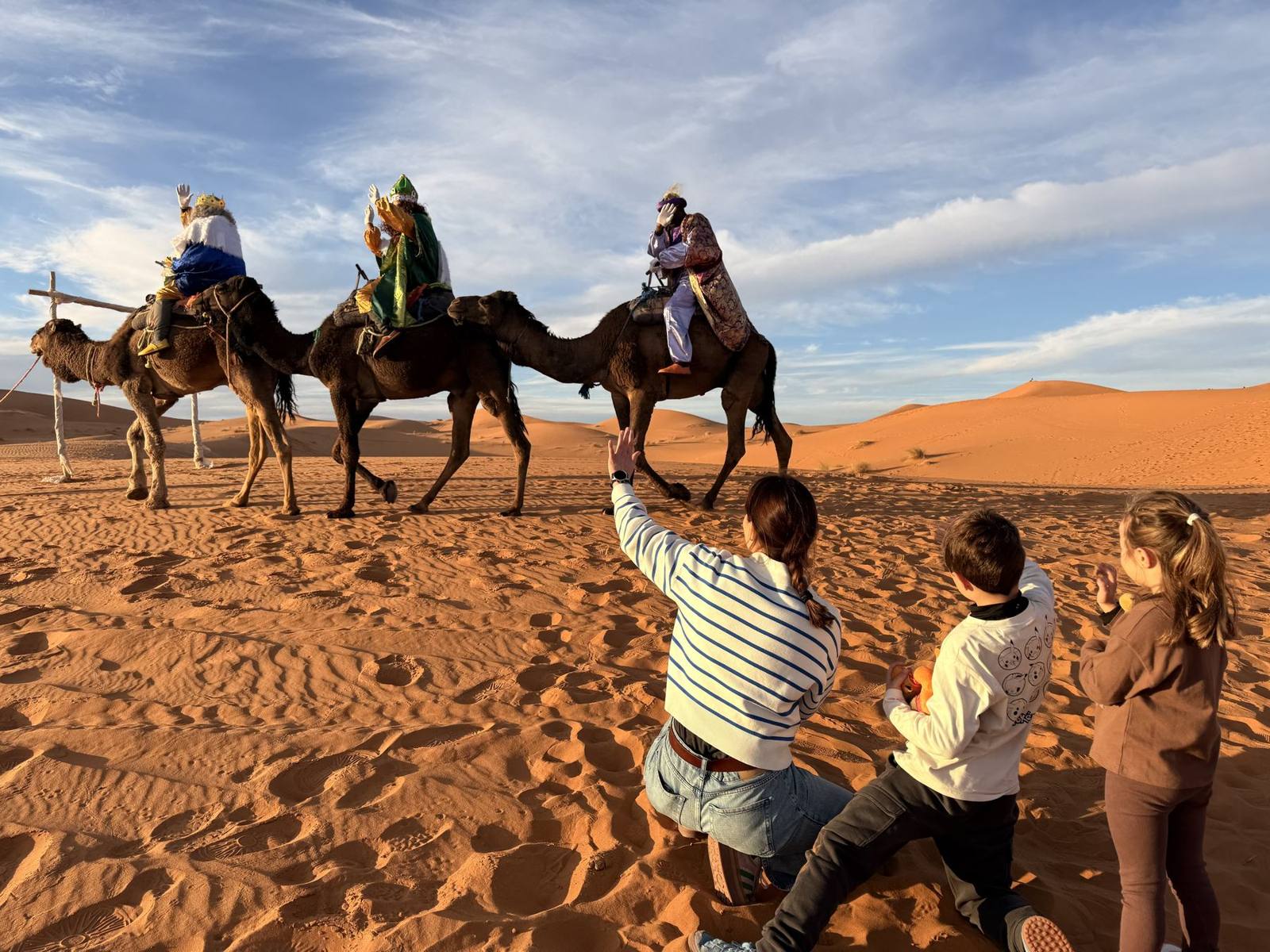 3 dias e 2 noites de camelo no deserto de Merzouga